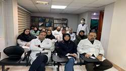 برگزاری ژورنال کلاب هفتگی مشترک علوم بالینی و علوم پایه اول دی ماه 1404